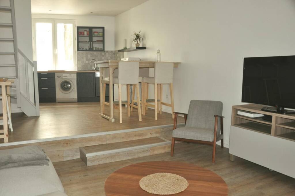 Duplex Avec Belle Terasse Au Centre De Bayonne Apartamento Exterior foto
